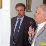 2008.03.15 – HOMENAJE Y. GALLIANO.  Presidentes Comunal y de la Asociación. Piamonte.