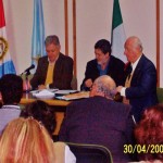 2005-04-30. CONSEJO DIRECTIVO. EL TREBOL. E. De Lorenzi, J. Rayón y D. Astegiano.