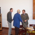 2006-09-16. CONSEJO DIRECTIVO. ESPERANZA. Tadeo Buratovich, Aurelio Genovese y Rodrigo Müller. Entrega distintivo